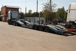 Трал для перевозки тягачей в Украину - Autozahid